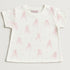Casual Round Neck Pink Print